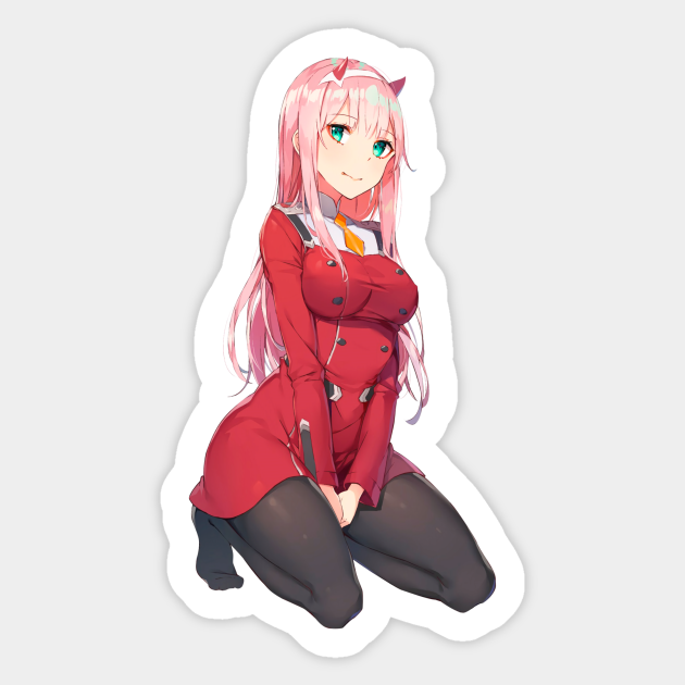Zero Two - Zero Two - Sticker | TeePublic